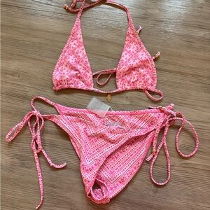 Kulani Kinis Pink Floral Bikini